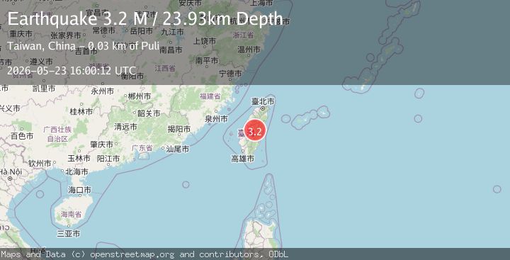 Map of Taiwan