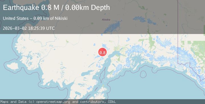 Map of Southern Alaska