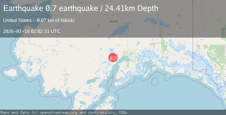 Map of Southern Alaska
