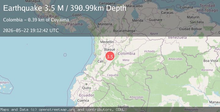 Map of Colombia