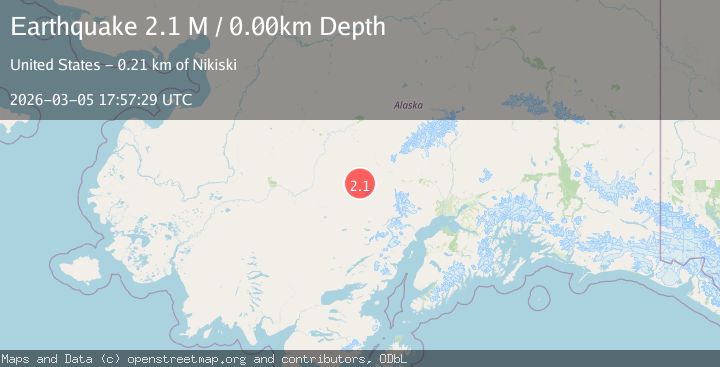 Map of Southern Alaska