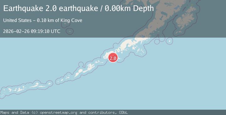 Map of Unimak Island region, Alaska
