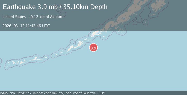 Map of Unimak Island region, Alaska