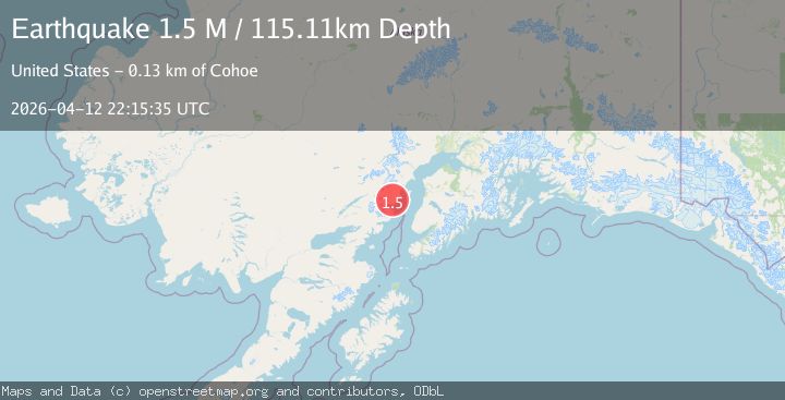 Map of Southern Alaska