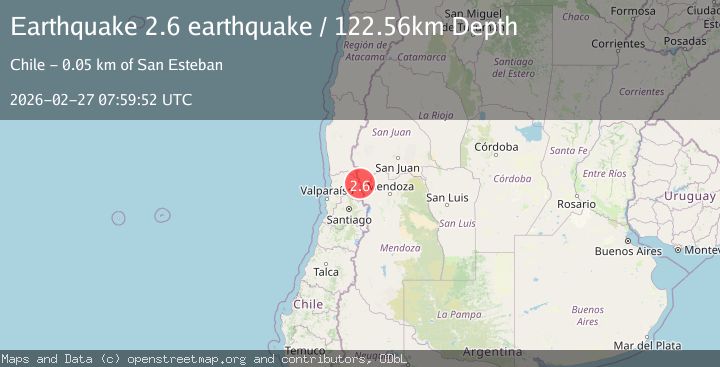 Map of Valparaiso, Chile