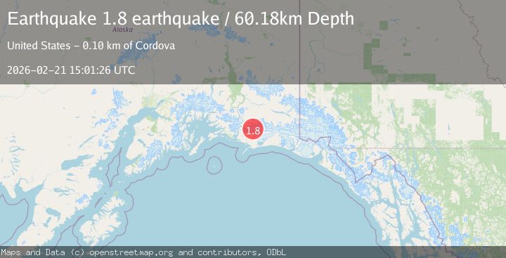 Map of Southern Alaska