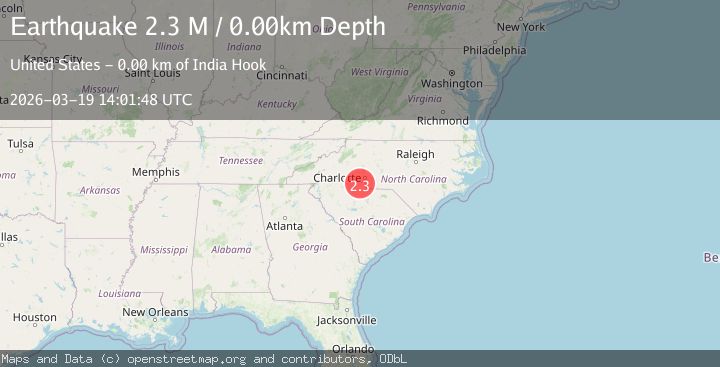 Map of South Carolina