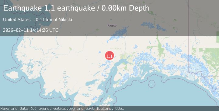 Map of Southern Alaska