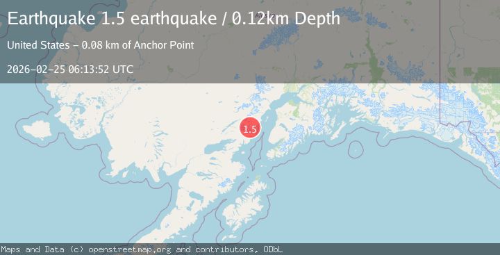 Map of Southern Alaska
