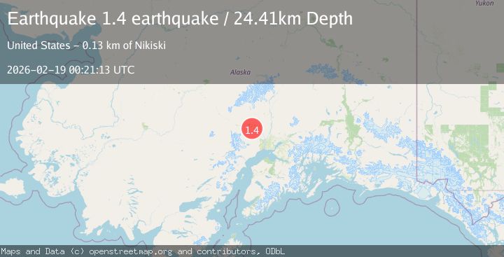Map of Southern Alaska