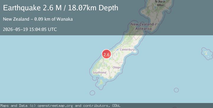 Map of Westland District, New Zealand
