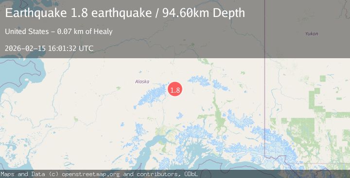 Map of Central Alaska