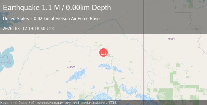 Map of Central Alaska