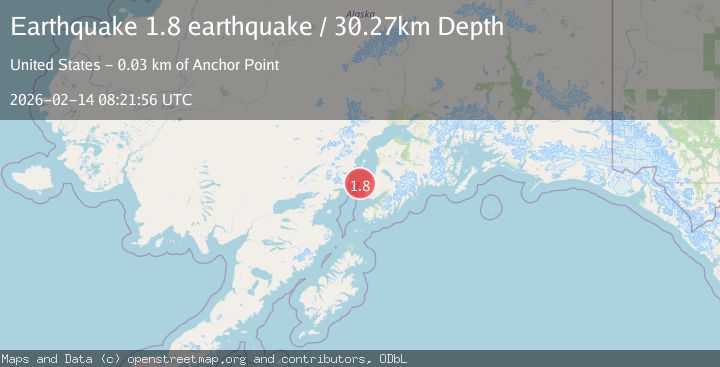 Map of Southern Alaska