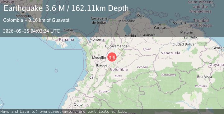 Map of Colombia