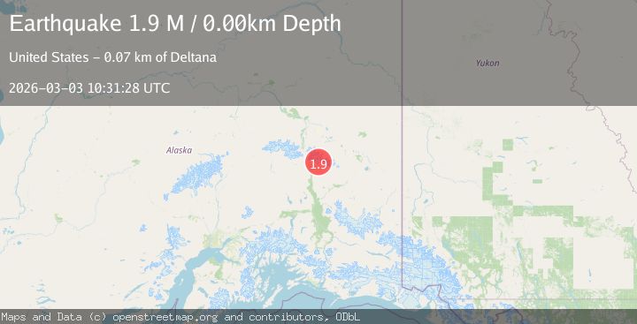 Map of Central Alaska