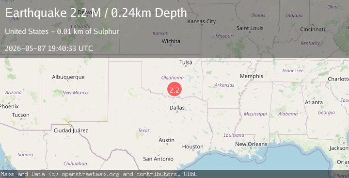 Map of Oklahoma