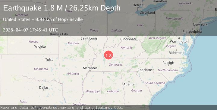 Map of western Kentucky