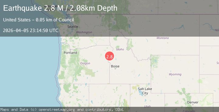 Map of Oregon
