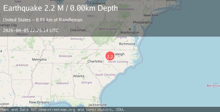 Map of North Carolina