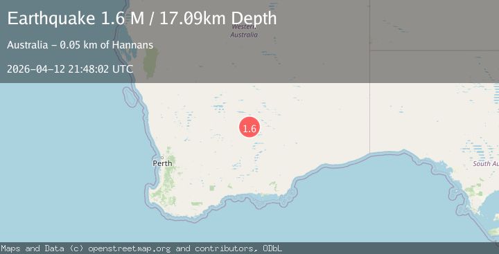Map of Western Australia