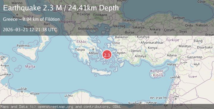 Map of Dodecanese Islands, Greece