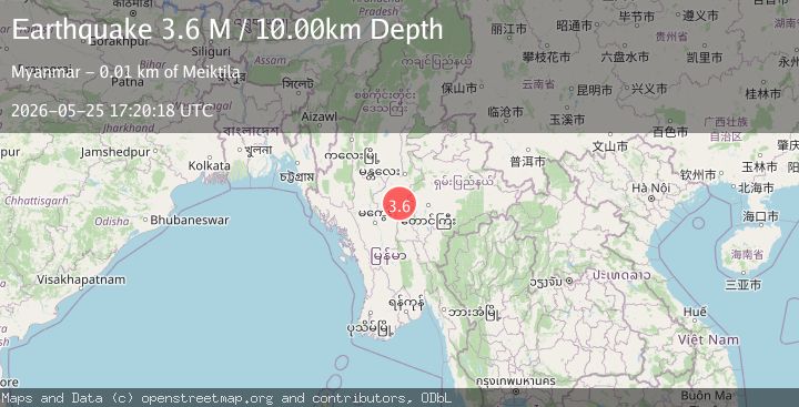 Map of Myanmar