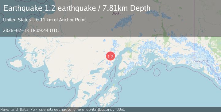 Map of Southern Alaska