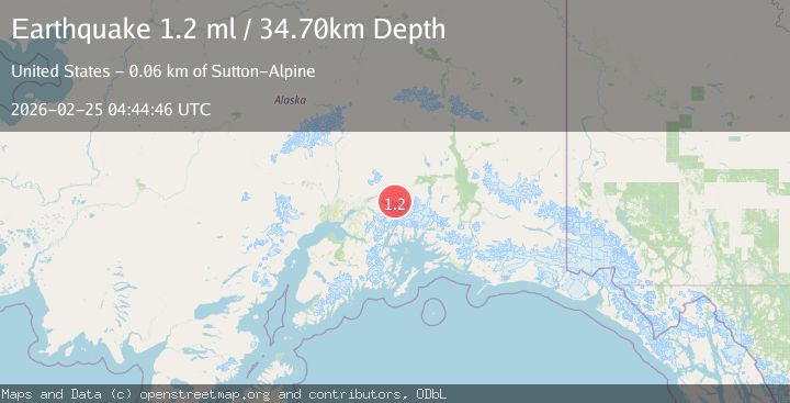 Map of Southern Alaska