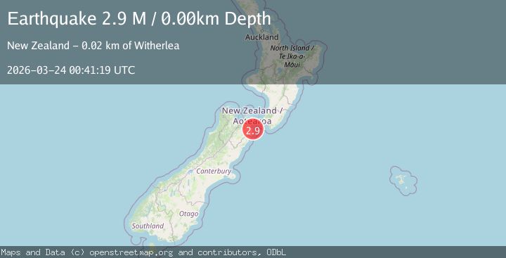 Map of Cook Strait, New Zealand