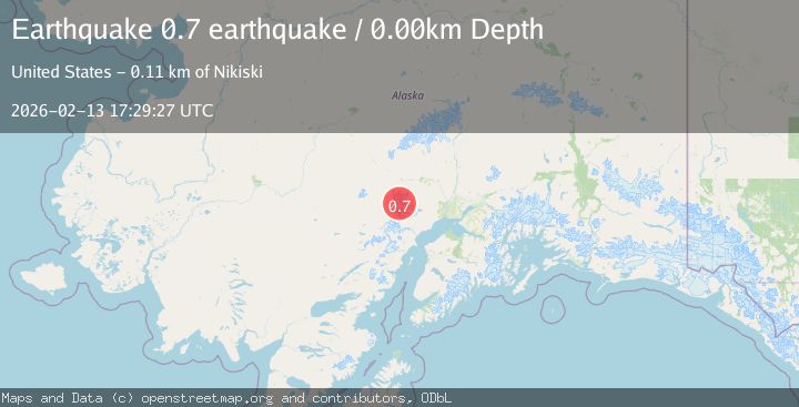 Map of Southern Alaska