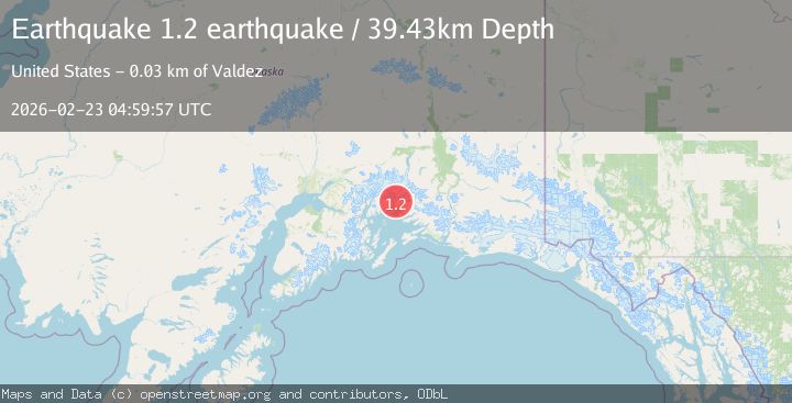 Map of Southern Alaska