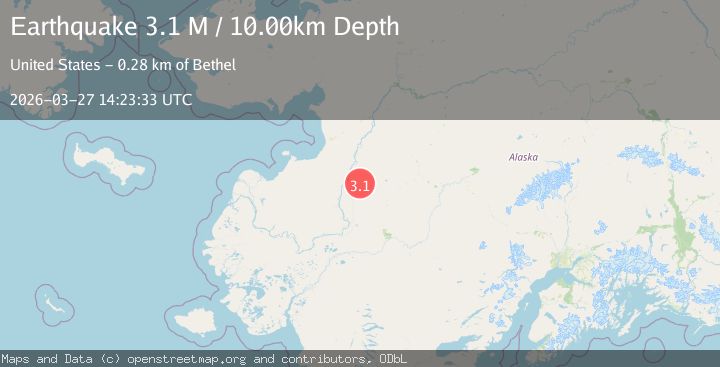 Map of Central Alaska
