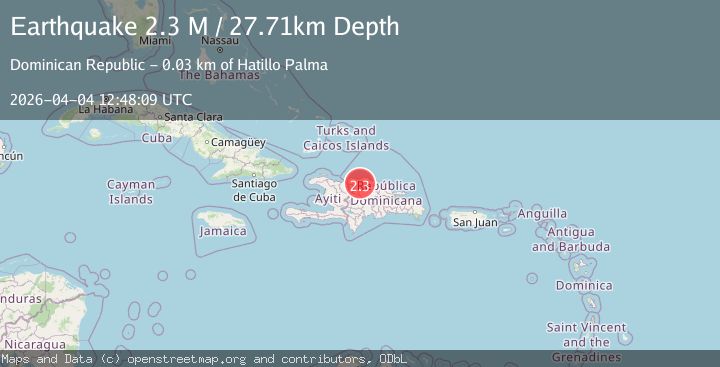 Map of Dominican Republic