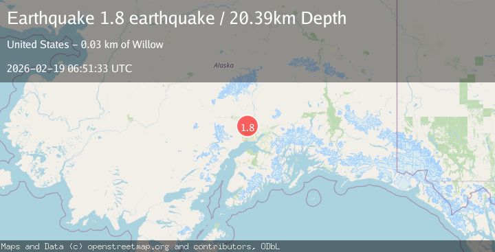 Map of Southern Alaska