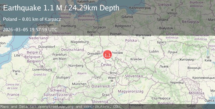 Map of Czech Republic