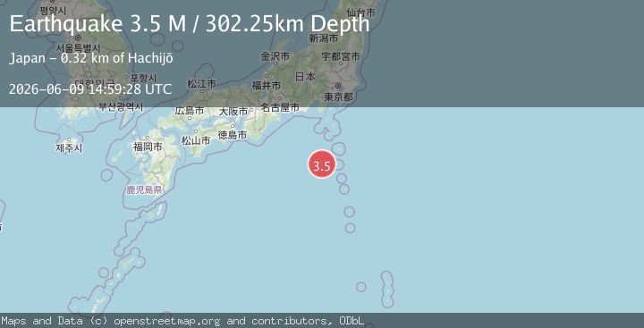 Map of Izu Islands, Japan region