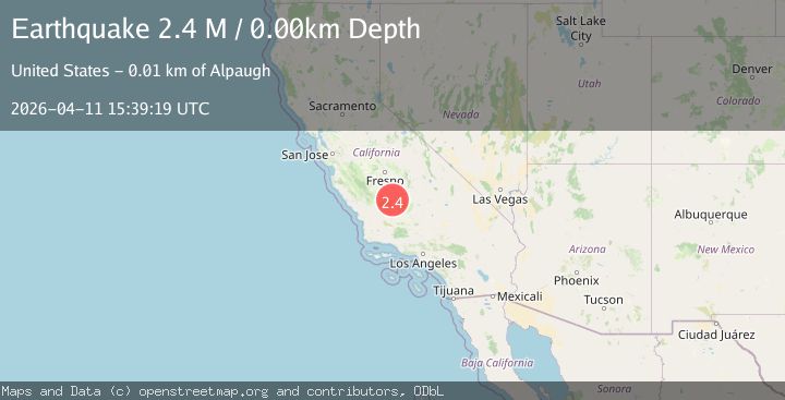 Map of Central California