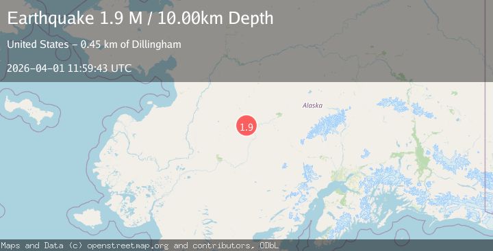 Map of Central Alaska