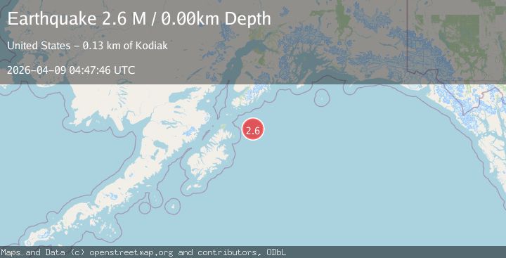 Map of Gulf of Alaska