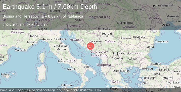 Map of Croatia region