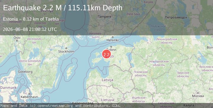 Map of Estonia