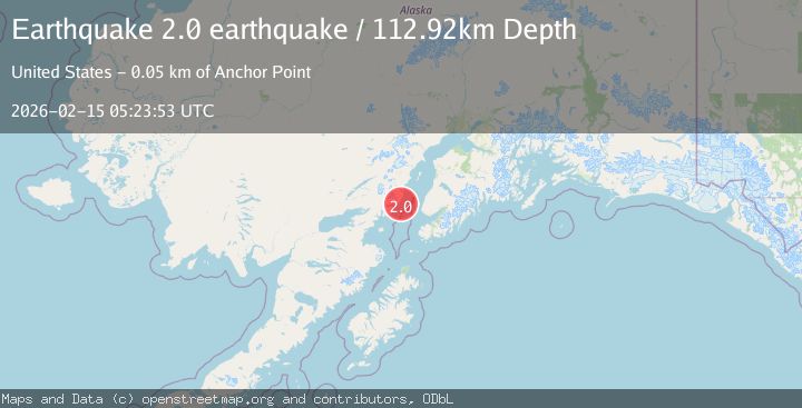 Map of Southern Alaska