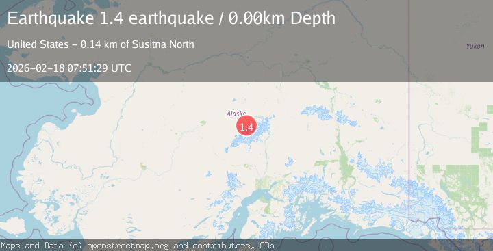 Map of Central Alaska
