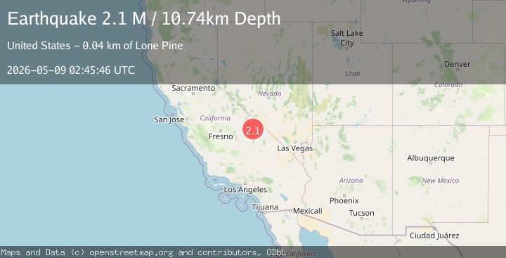 Map of Central California