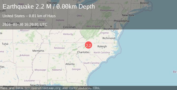 Map of North Carolina