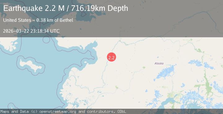 Map of Central Alaska