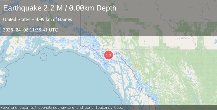 Map of Southeastern Alaska