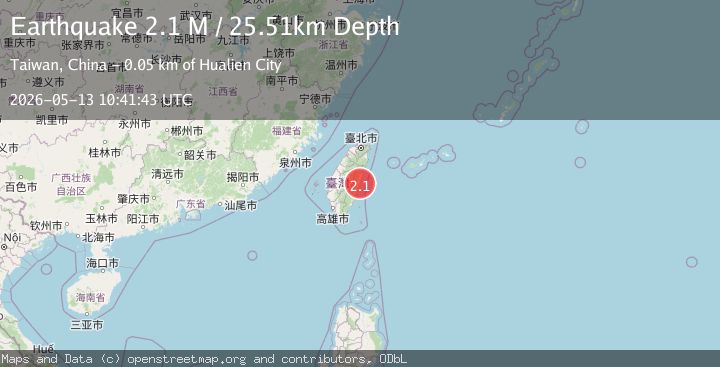 Map of Taiwan