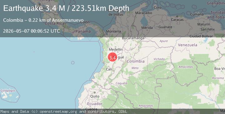 Map of Colombia